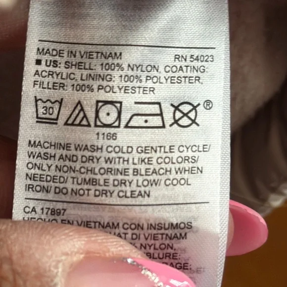 Old Navy Cream Puffer Vest Sz M - Picture 3 of 11